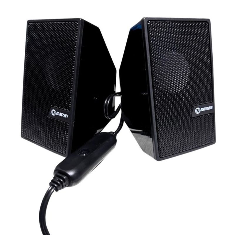 Parlante para PC Miray PM-US215 USB Negro lateral con cable