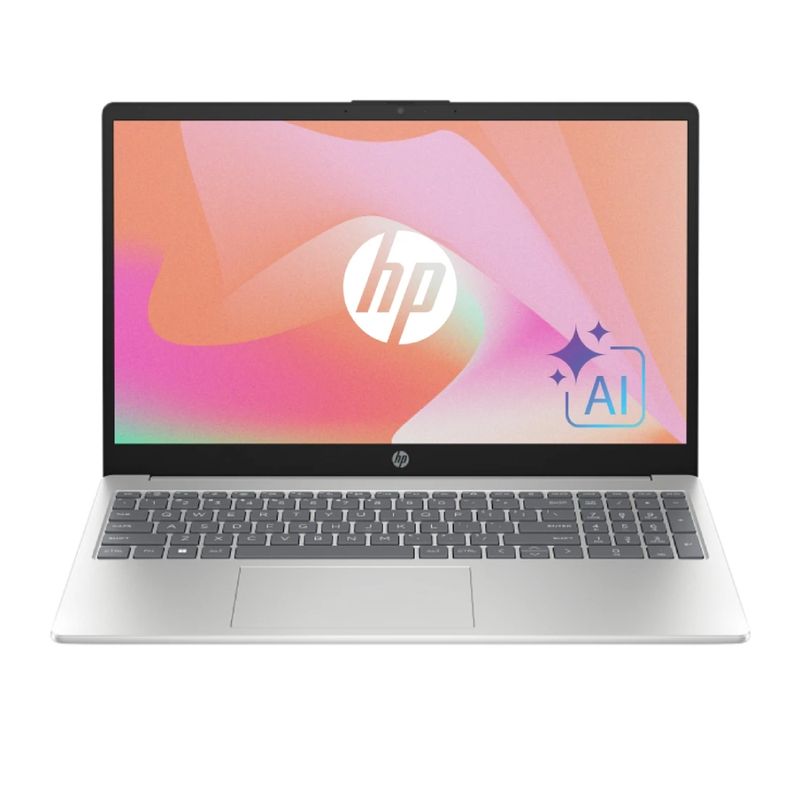 Laptop HP 15 Core Ultra 5 24GB RAM 512GB SSD Táctil frontal