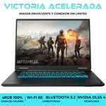 Laptop Gamer Gigabyte A16 i7 16" 1TB SSD 16GB RAM negro especificaciones