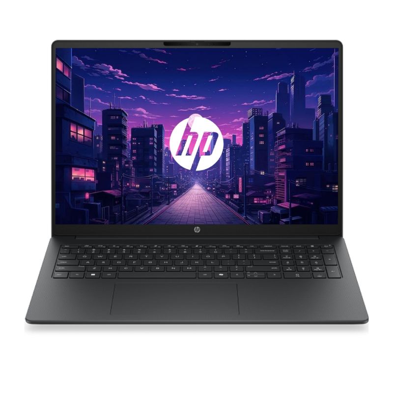 Laptop HP 200 G2i 16 pulgadas Core 5 8GB RAM 512GB SSD FreeDOS negro frontal