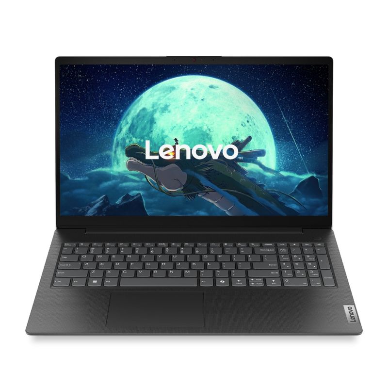 Laptop Lenovo V15 G6 Celeron N100 8GB 256GB SSD negro frontal