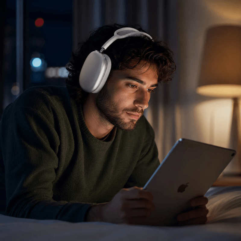 AirPods Max 1ra gen ANC Bluetooth 5.0 20 horas silver diseño over-ear