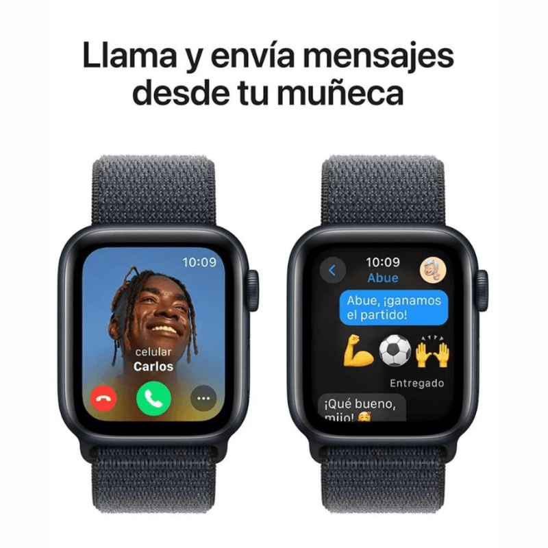Apple Watch SE 2da gen 40 mm GPS 18 horas midnight notificaciones