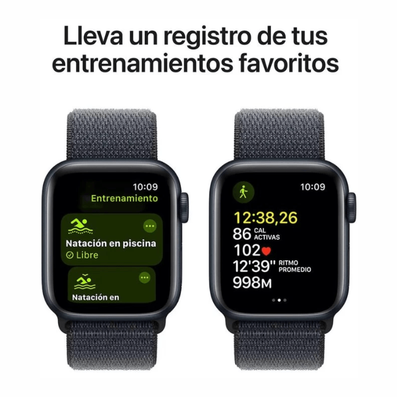 Apple Watch SE 2da gen 40 mm GPS 18 horas midnight seguimiento deportivo