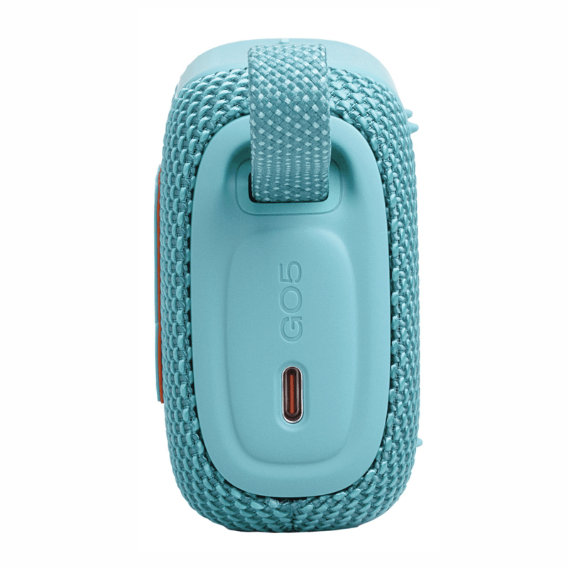 Parlante Bluetooth JBL Go 5 4.8W RMS IP68 light blue puerto USB Tipo-C