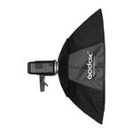 Kit de iluminación Luz Continua Godox SL60IID Parante y Softbox lateral