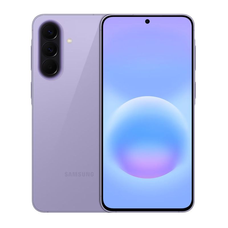 Celular Samsung A57 5G 256GB 8GB RAM con cámara 50MP lila frontal