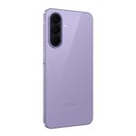 Celular Samsung A57 5G 256GB 8GB RAM con cámara 50MP lila dorsal oblicuo