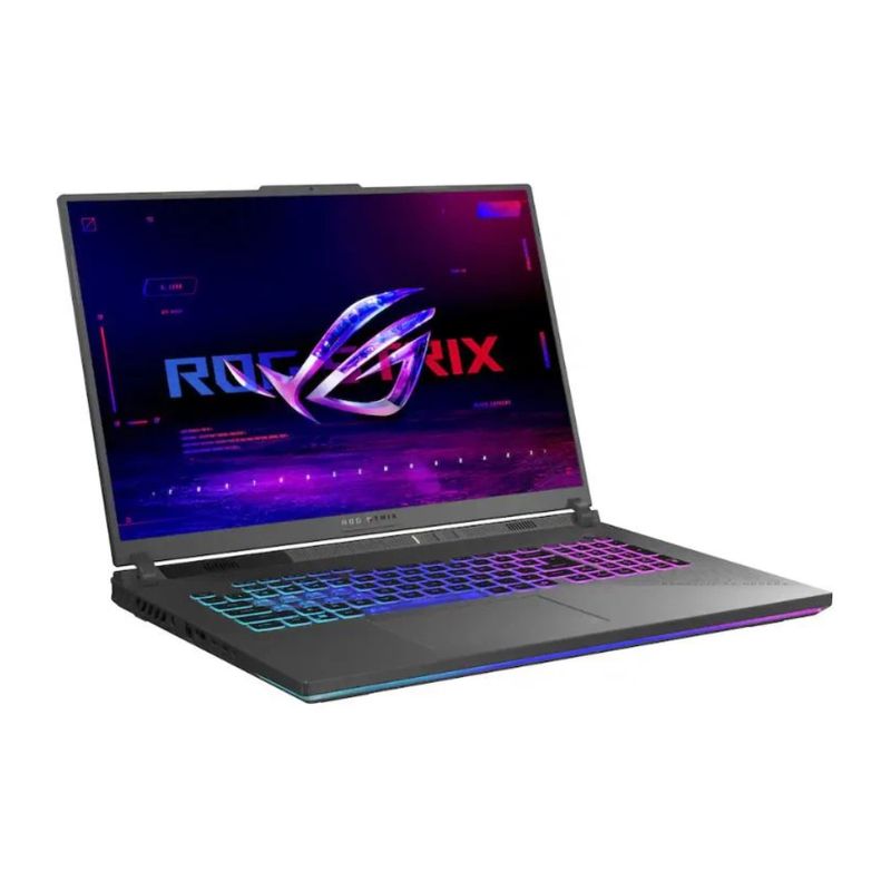 Laptop ASUS ROG Strix G18 18 pulgadas Ryzen 9 1TB SSD frontal oblicuo