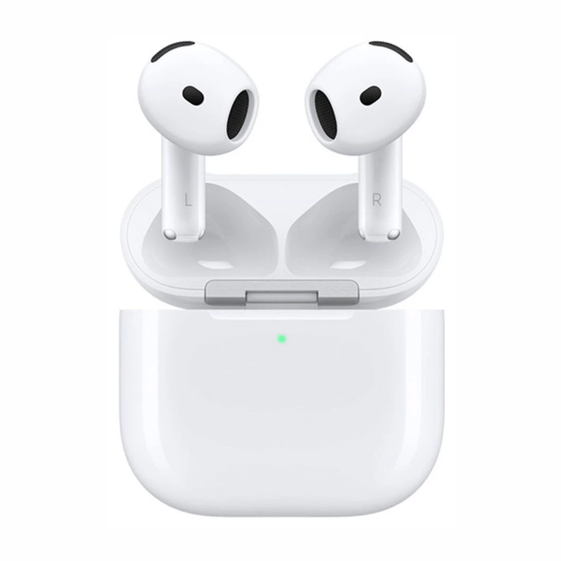 AirPods 4 ANC Bluetooth 5.3 IP54 White + cargador 20W frontal