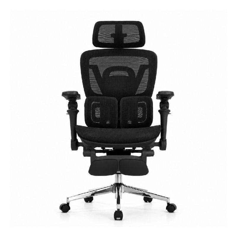 Silla ergonómica Haven S100 Pro Ultra lumbar 7D negro frontal