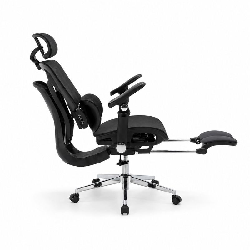 Silla ergonómica Haven S100 Pro Ultra lumbar 7D negro longitud