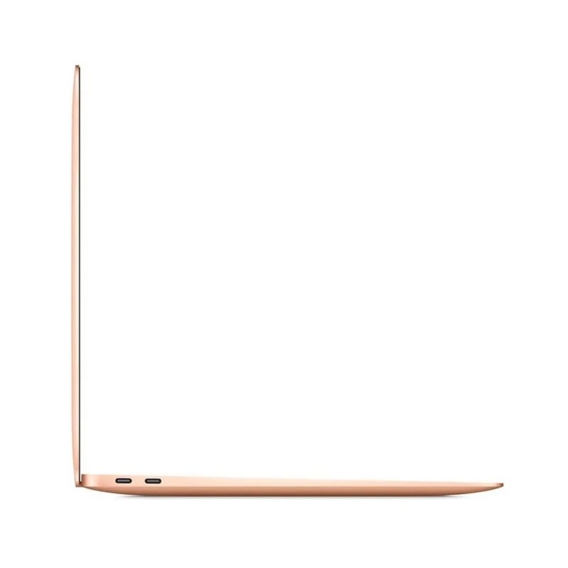 MacBook Air M1 13.3 pulgadas 256GB SSD Gold lateral abierto
