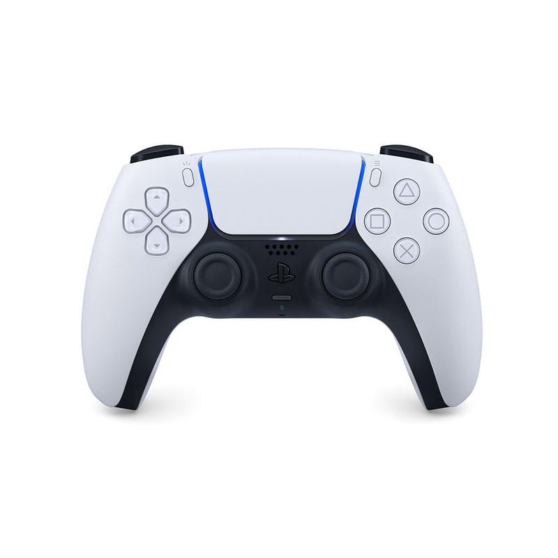 Mando PS5 DualSense inalámbrico blanco frontal