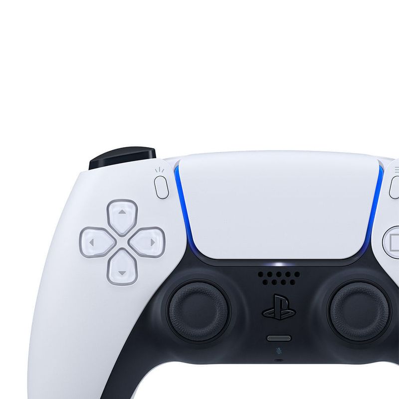 Mando PS5 DualSense inalámbrico blanco superior