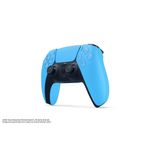 Mando PS5 DualSense inalámbrico Starlight Blue oblicuo