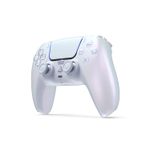 Mando PS5 DualSense inalámbrico Chroma Pearl oblicuo