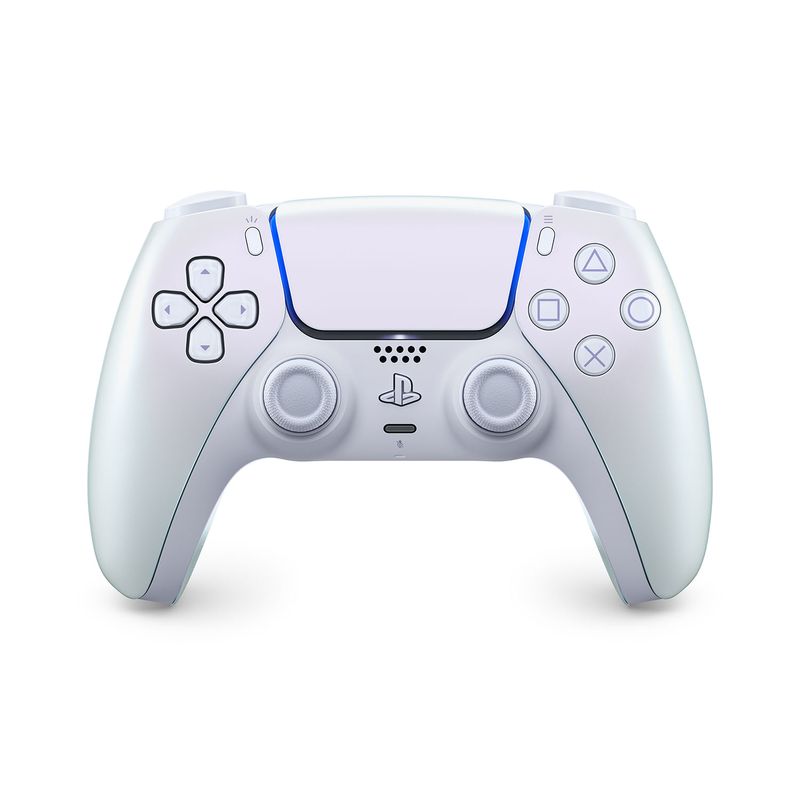 Mando PS5 DualSense inalámbrico Chroma Pearl frontal