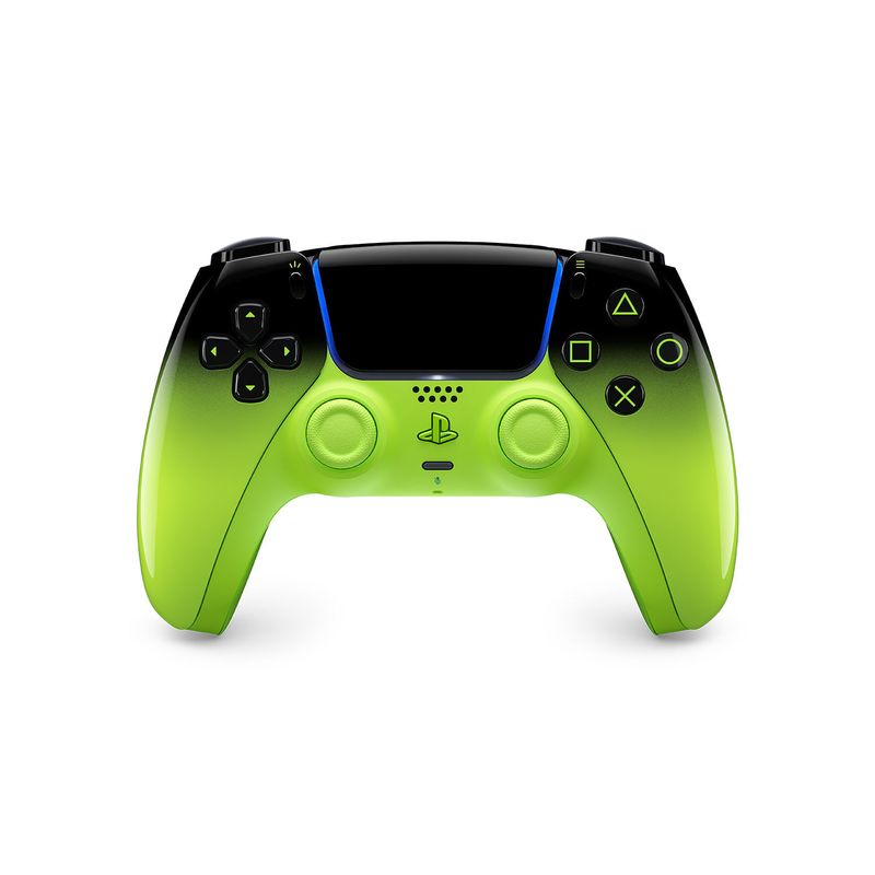 Mando PS5 DualSense inalámbrico Remix Green frontal