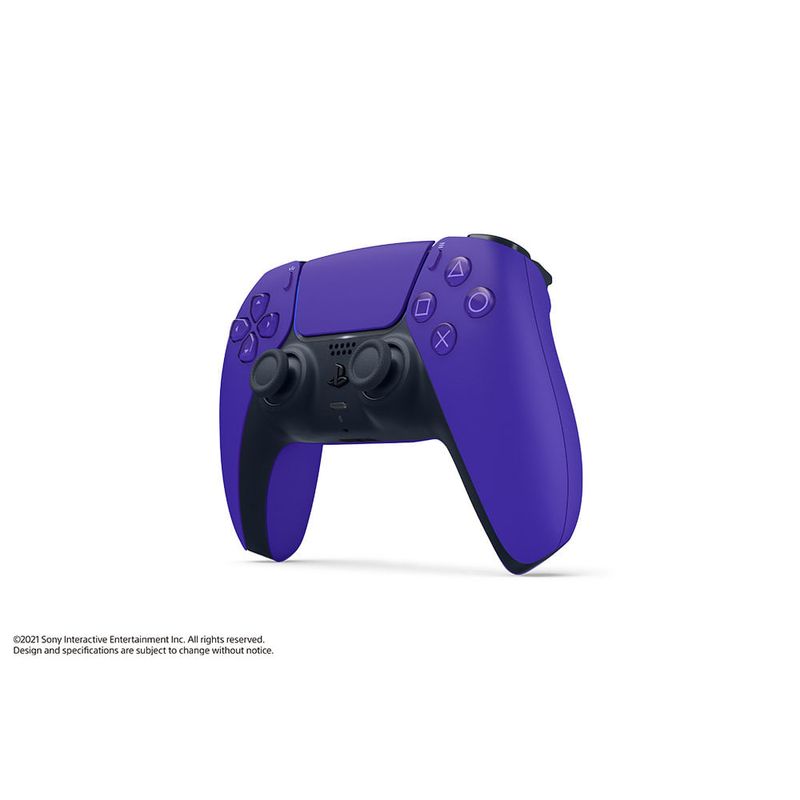 Mando PS5 DualSense inalámbrico Galactic Purple diagonal