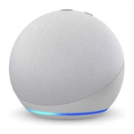 Echo Dot Max Amazon Alexa Wi-Fi Bluetooth 5.0 blanco posterior
