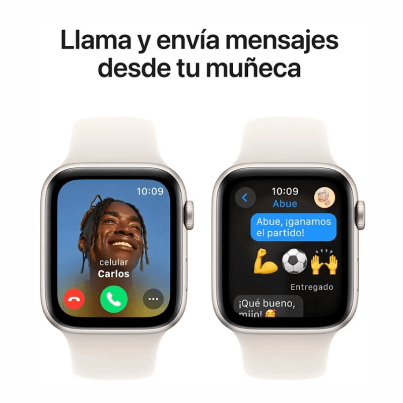 Apple Watch SE 2da generación 40 mm GPS 18 h Starlight notificaciones