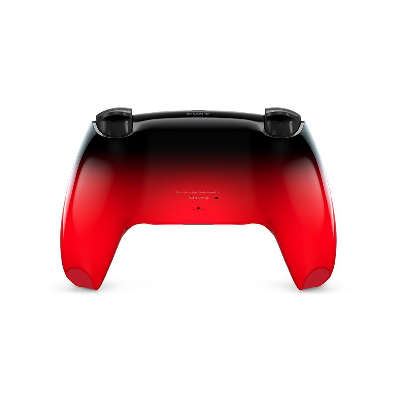 Mando PS5 DualSense inalámbrico Techno Red dorsal