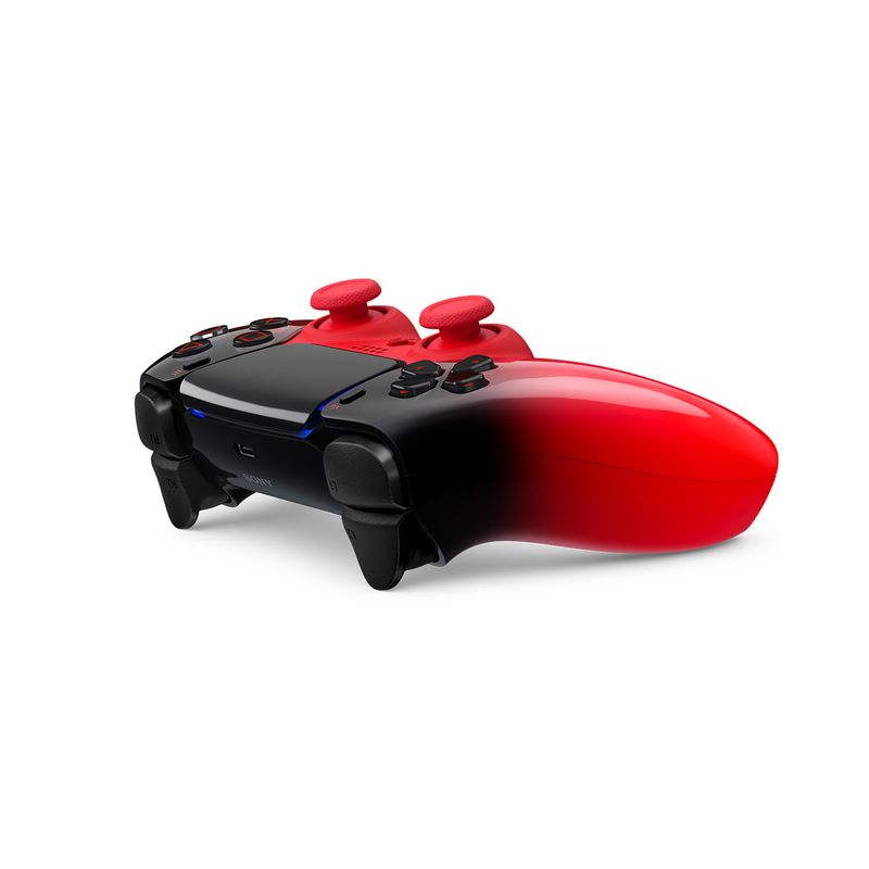 Mando PS5 DualSense inalámbrico Techno Red diagonal