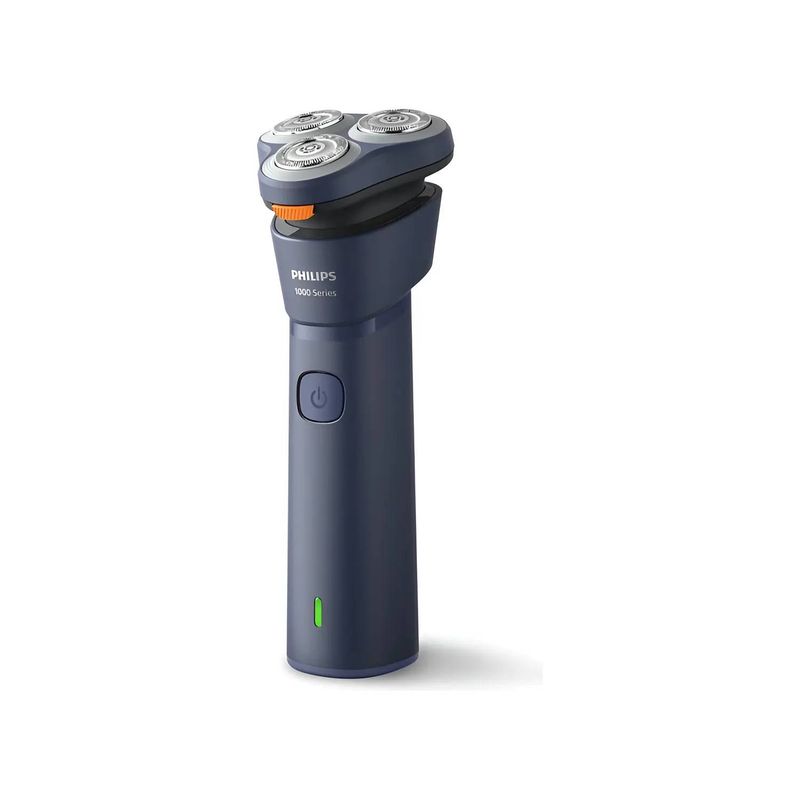 Afeitadora Philips S1881 seco húmedo 35 min azul frontal oblicuo