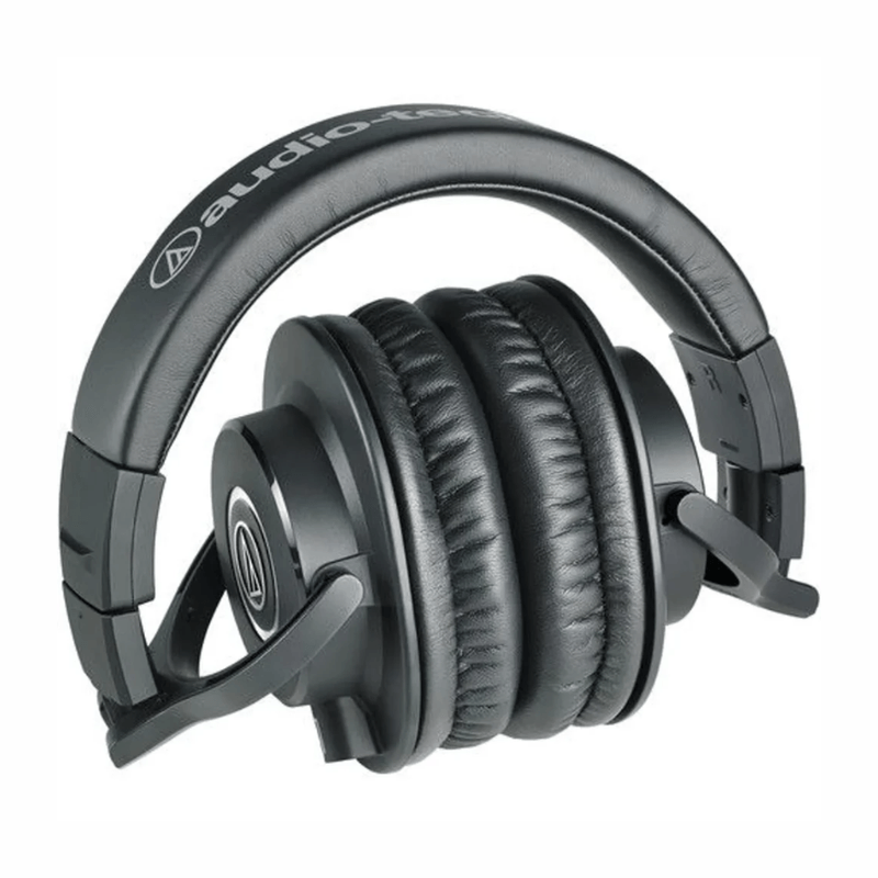 Audífonos Audio-Technica ATH-M50x negro diseño plegable