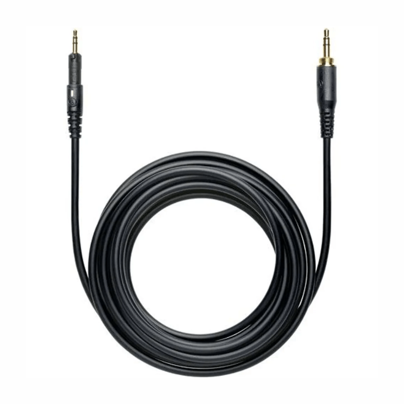 Audífonos Audio-Technica ATH-M50x negro cable liso