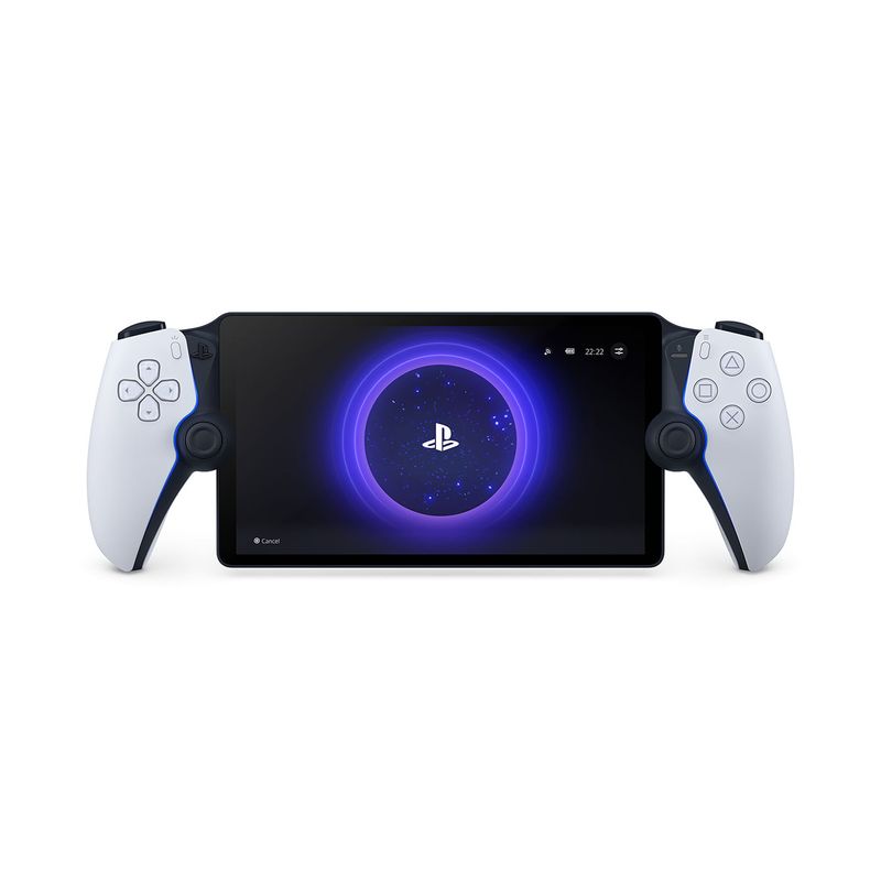 PlayStation Portal PS5 pantalla 8" 1080p blanco frontal