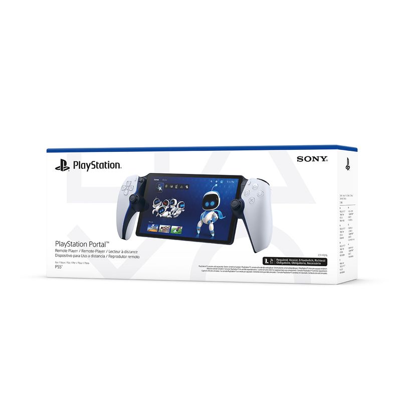 PlayStation Portal PS5 pantalla 8" 1080p blanco empaque