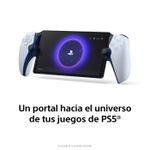 PlayStation Portal PS5 pantalla 8" 1080p blanco frontal diagonal