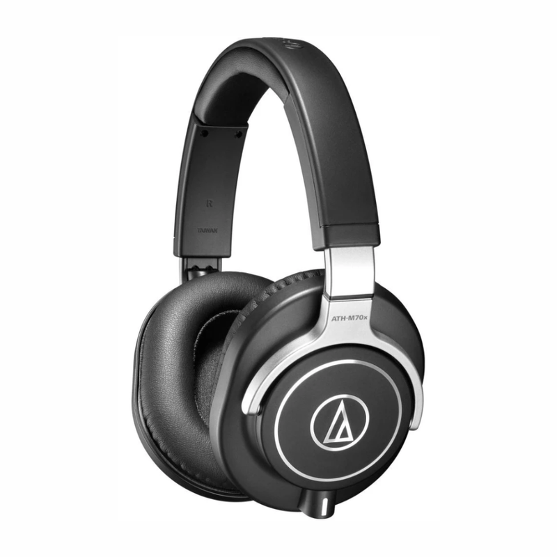 Audífonos Audio-Technica ATH-M70x negro oblicuo