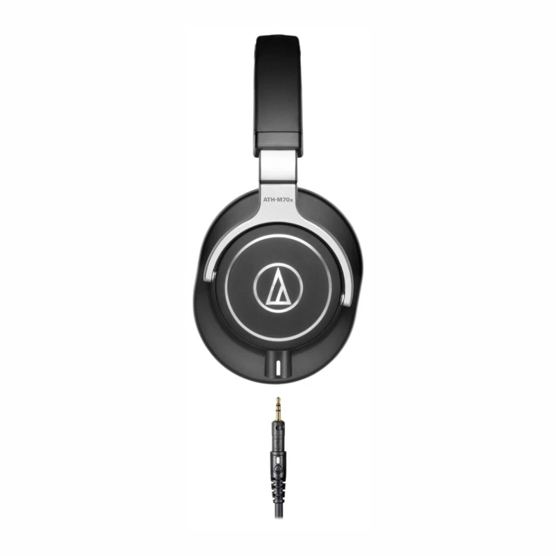 Audífonos Audio-Technica ATH-M70x negro ateral