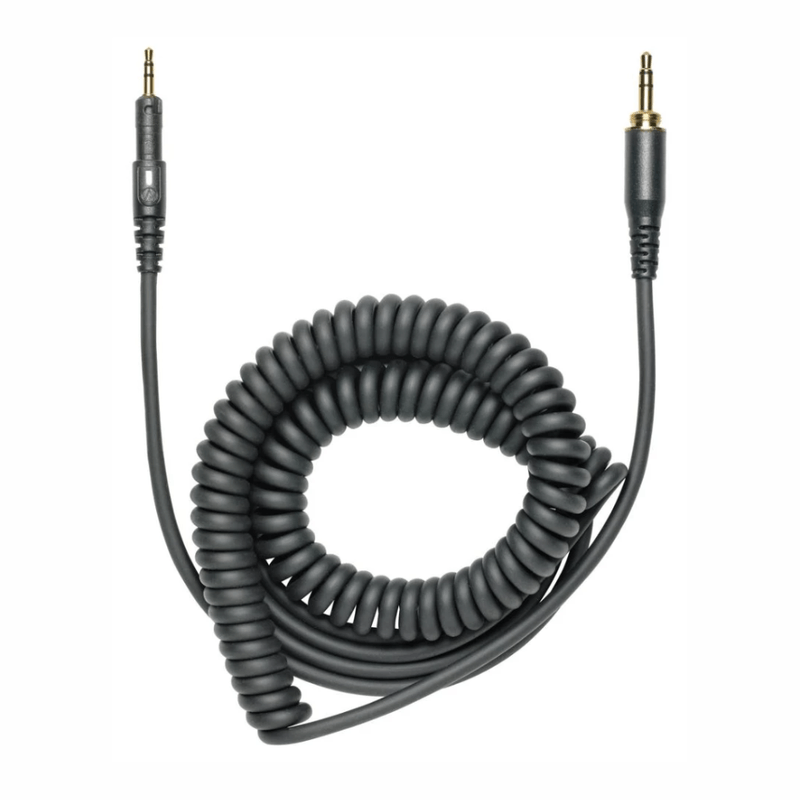 Audífonos Audio-Technica ATH-M70x negro cable espiral
