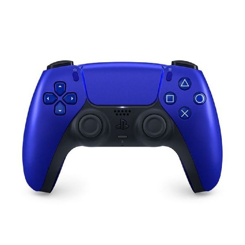 Mando PS5 DualSense inalámbrico Cobalt Blue frontal