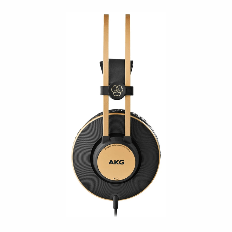 Audífonos AKG K92 estudio negro lateral