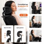 Silla ergonómica Haven D1 lumbar ajustable lateral