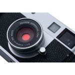 Cámara digital Fujifilm X half Silver 18MP Wi-Fi Bluetooth silver detalle de lente