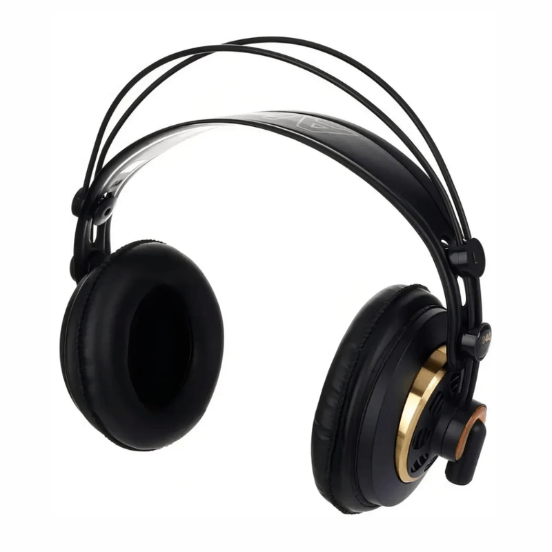 Audífonos AKG K240 Studio 30 mm negro diseño semiabierto