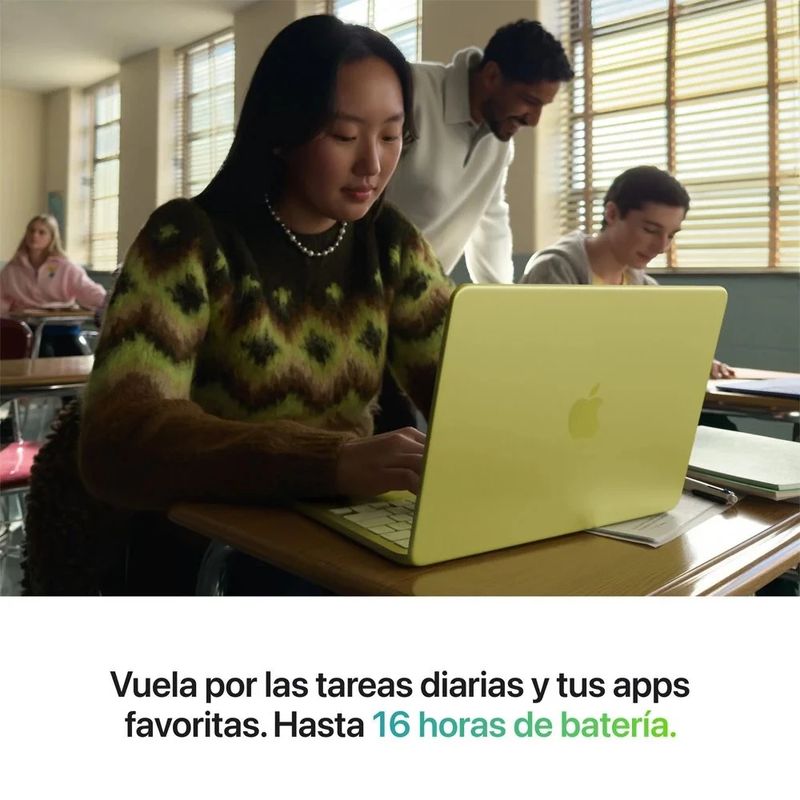 MacBook Neo 13 pulgadas A18 Pro 256GB SSD citrus batería