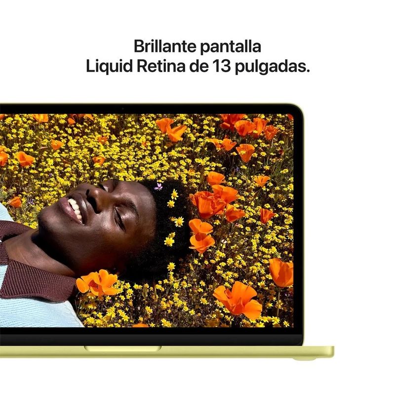 MacBook Neo 13 pulgadas A18 Pro 256GB SSD citrus pantalla