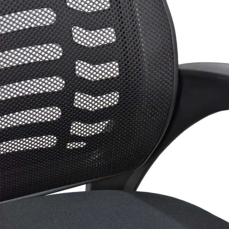 Silla de oficina Viggo Inius cabecera regulable negro frontal  detalle