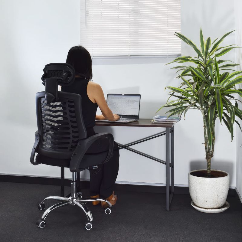 Silla de oficina Viggo Inius cabecera regulable negro beneficio