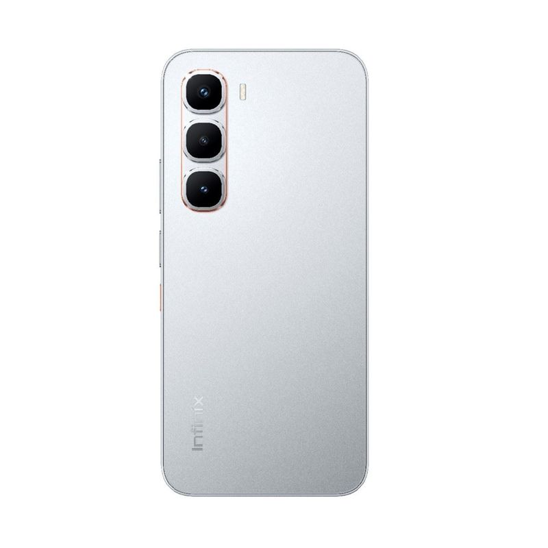 Infinix Hot 60 Pro 4G 256GB AMOLED 144Hz plata dorsal
