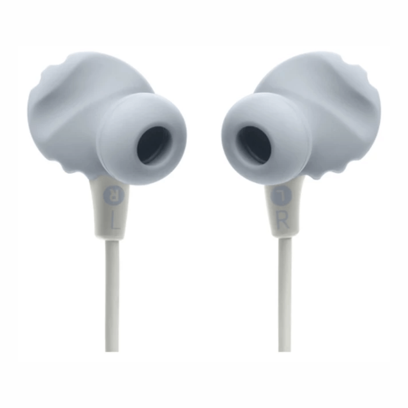Audífonos JBL Endurance Run 2 Bluetooth 5.0 IPX5 blanco almohadillas FlexSoft