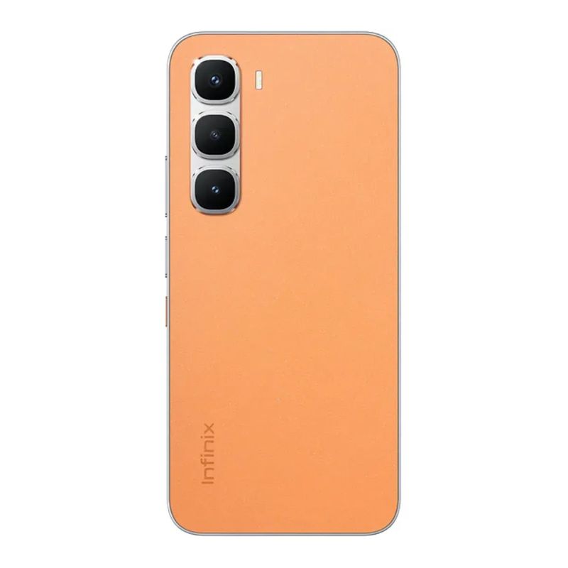 Infinix Hot 60 Pro 4G 256GB AMOLED rosa naranja dorsal