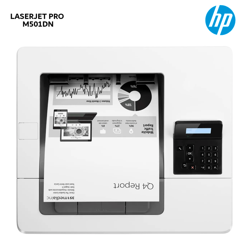 Impresora láser monocromática HP M501dn,
